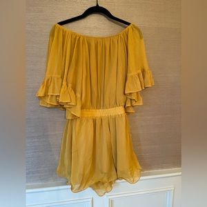 Endless Rose ruffled romper